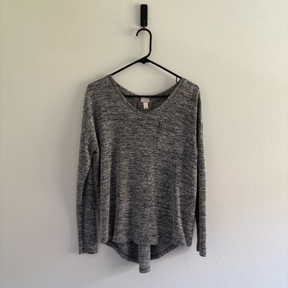 Merona • Gray Women's Long Sleeve Top